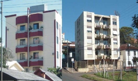 Sistema estrutural sem destaque algum na composição, Passo Fundo, RS