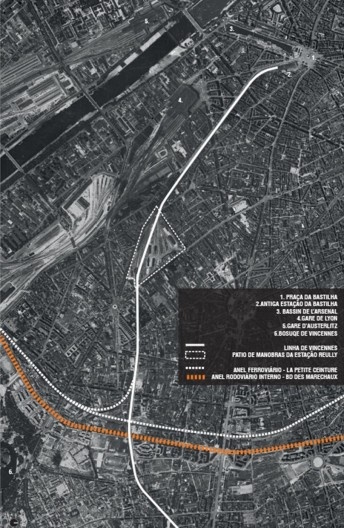 Viaduto das Artes, situação em 1949