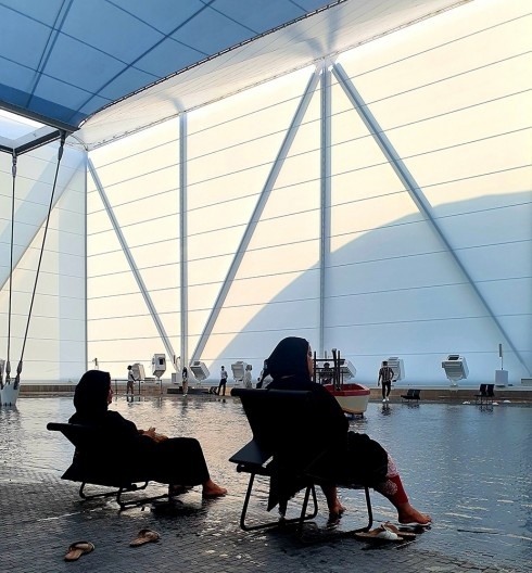 Pavilhão do Brasil na Expo Dubai 2020, Dubai, Emirados Árabes Unidos, 2020. Arquitetos José Paulo Gouvêa, Marta Moreira, Martin Benavidez e Milton Braga / Ben-Avid + JPG.ARQ + MMBB Arquitetos