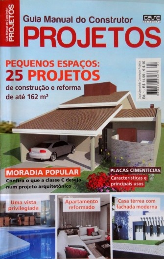 Capa de Guia Manual do Construtor de Projetos, número 1