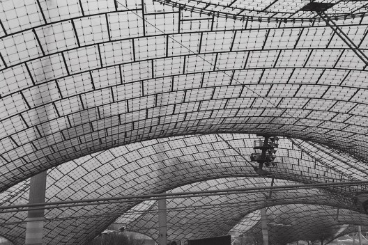 Complexo Olímpico de Munique. Frei Otto, 1971