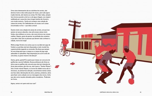 01-08. Páginas do guia Rolê pela CEI. Um guia afetivo de Ceilândia, de Elane Ribeiro Peixoto e Julia Mazzutti Bastian Solé