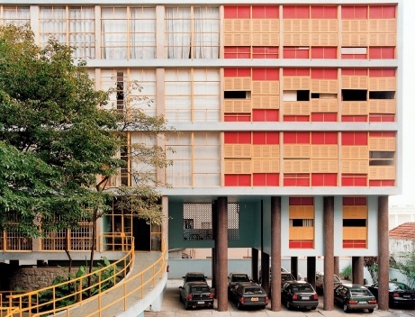 Edifício Louveira, arquiteto Vilanova Artigas, São Paulo, 1946