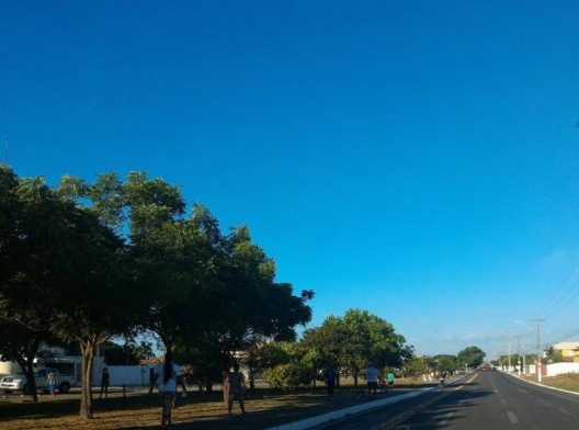 Grandes e largas avenidas, com pistas para caminhada, ciclovia e áreas de esporte e lazer, Parnaíba PI