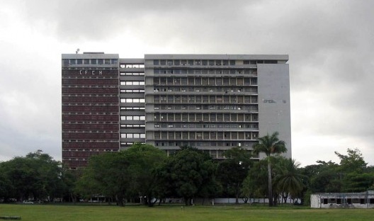 Edifício do Centro de Filosofia, Ciências Humanas e Letras. Filippo Melliá, 1953