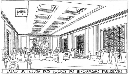 Hipódromo Jockey Club, Morumbi, São Paulo. Arquiteto Henri Sajous