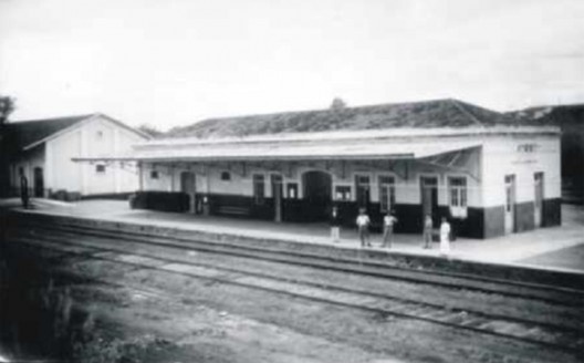 Interior antiga Cia. Fiação e Tecelagem Santa Bárbara