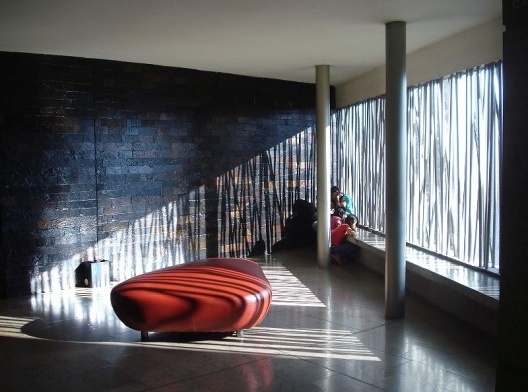 Interior Biblioteca de Espanha, agosto 2014