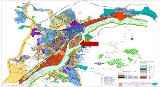Mapa de Zoneamento do distrito sede de Governador Valadares. Anexo I