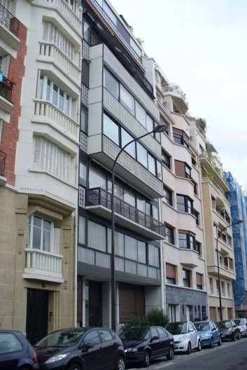 Immeuble Molitor, 24 rue Nungesser et Coli, Paris. Arquiteto Le Corbusier, 1931-1934