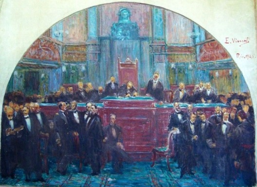 Esboço para Assinatura da Constituição de 1891, de Eliseu Visconti, c. 1926