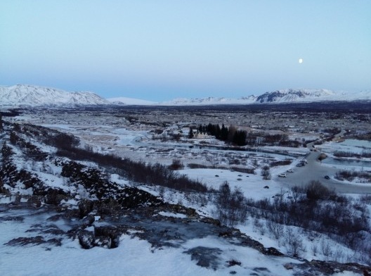 Vista do Parque Nacional Þingvellir