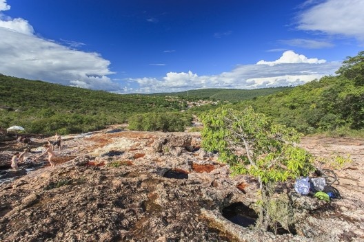 Caldeirões do Serrano, lugar preferido dos banhistas
