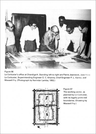 Página do livro WALDEN; RUSSEL. The Open Hand, essays on Le Corbusier, 1977