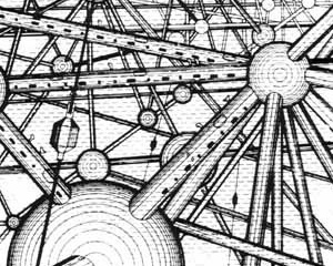 Sistema plug-in, ilustração da revista Archigram