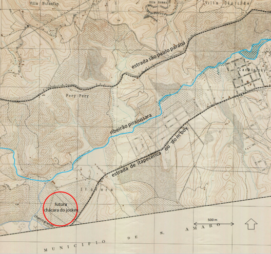 Parque Chácara do Joquey, localização
