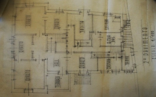 Fig. 33 – Planta do segundo pavimento, c. 1928