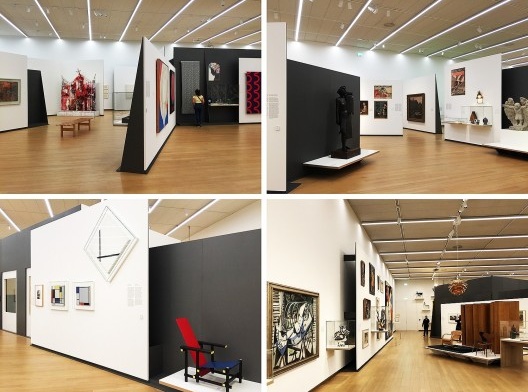 Museu Stedelijk, galeria BASE, Amsterdam, sequência de fotos ao rés-do-chão