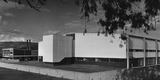 Indústria Têxtil Blumberg, Blumberg (Baden), Alemanha, 1949-1951. Arquiteto Egon Eiermann
