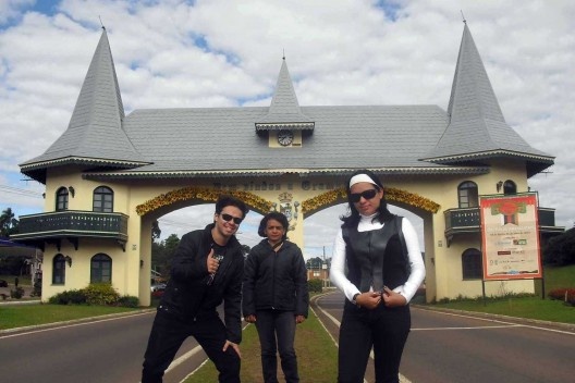 Pórtico de Gramado RS. Um dos cartões postais da cidade