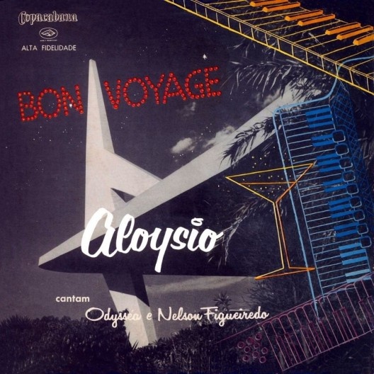 Capa do LP “Bom Voyage”, de Aloysio e seus Teclados
