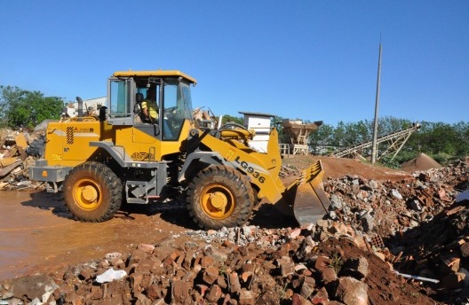 Usina de reciclagem em São Carlos