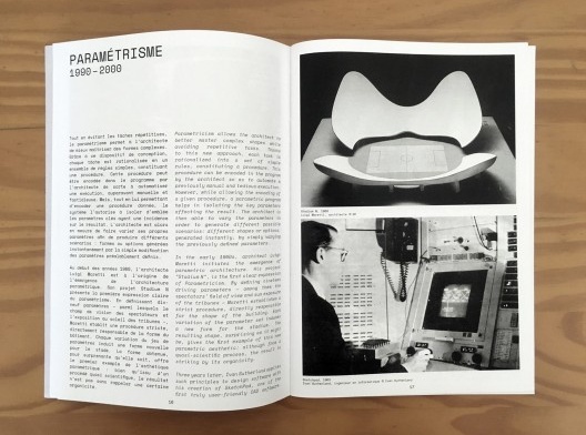 Catálogo da exposição “Intelligence Artificielle et Architecture”, curadoria de Stanilas Chaillou, Pavilhão do Arsenal de Paris