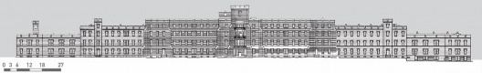Hospital Saint Elizabeths, fachada norte