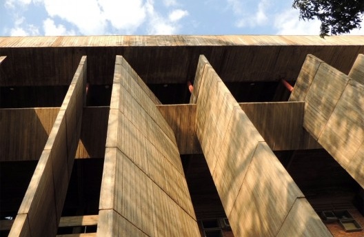 Tribunal de Justiça do Estado do Piauí, detalhe dos brises, Teresina, 1972