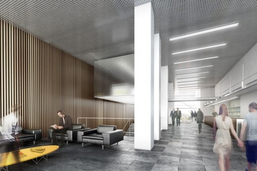 Nova Biblioteca da USP, acesso do térreo