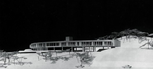 Balneário de Águas da Prata, maquete, 1970-1974. Arquitetos João Walter Toscano, Odiléa Setti Toscano, Massayoshi Kamimura