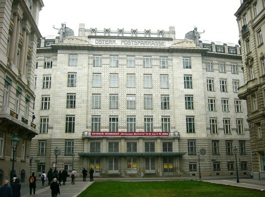 Otto Wagner, Caixa Econômica dos Correios de Viena, 1904