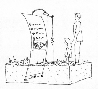 Detalhe - Placas indicativas