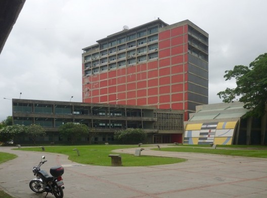 Biblioteca e Sala de Concertos, Setor Diretivo e Cultural (1952-1953), Cidade Universitária de Caracas. Carlos Raúl Villanueva