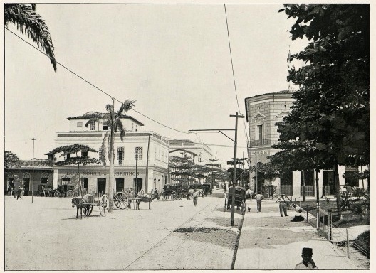 01a. Antiga Rua da Installação, atual cruzamento entre a Rua 15 de Novembro e Avenida 7 de Setembro