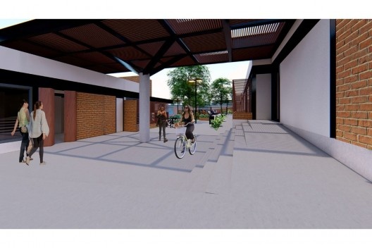 Casa Vênus, maquete eletrônica, Presidente Prudente SP, 2021. Arquiteta Juliana Menegassi