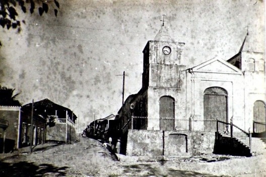 Imagen antigua de la Iglesia Nuestra Señora de los Dolores