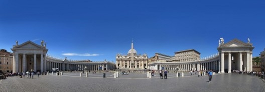 Praça de São Pedro no Vaticano