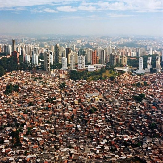 Vista aérea da cidade de São Paulo
