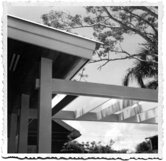 Casa de Ipanema, pérgula, Moacyr Moojen Marques, 1958