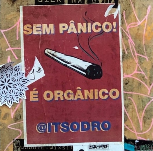 Sem pânico! É orgânico