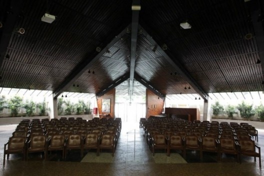 Union Church, Barra da Tijuca, Rio de Janeiro. Arquiteto Paulo Casé, 1969