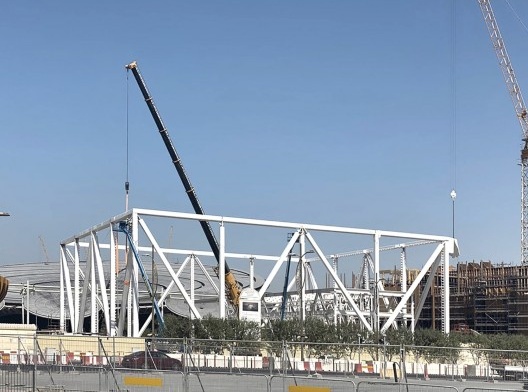 Pavilhão do Brasil na Expo Dubai 2020, Dubai, Emirados Árabes Unidos, 2020. Arquitetos José Paulo Gouvêa, Marta Moreira, Martin Benavidez e Milton Braga / Ben-Avid + JPG.ARQ + MMBB Arquitetos