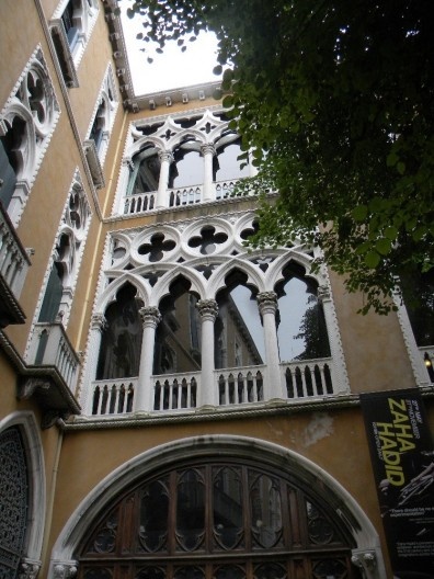 Janelas do Palazzo Franchetti, Veneza