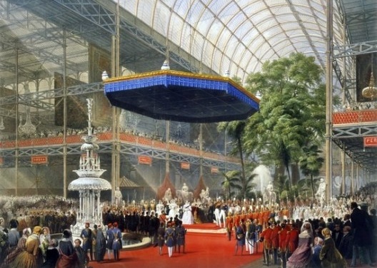 Abertura oficial da Grande Exposição, Palácio de Cristal, Londres, 1851