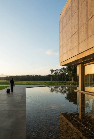 Ágora Tech Park, Joinville SC Brasil, 2019. Arquitetos Marcus Vinicius Damon, Guilherme Bravin e Andressa Diniz / Estúdio Módulo