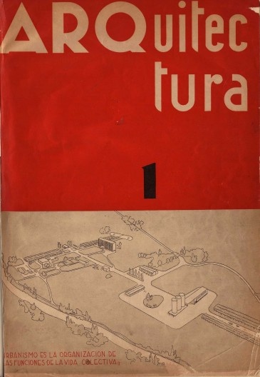 Capa da Revista Arquitectura nº1, Chile
