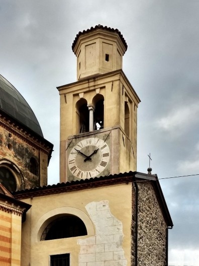 Chiesa di San Felice e San Fortunato, campanário, Fara Vicentino, Itália