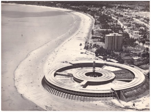 Vista aérea do Hotel Tambaú