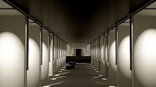 Imagem ilustrativa - salão após a obra de revitalização. MM18 Arquitetos